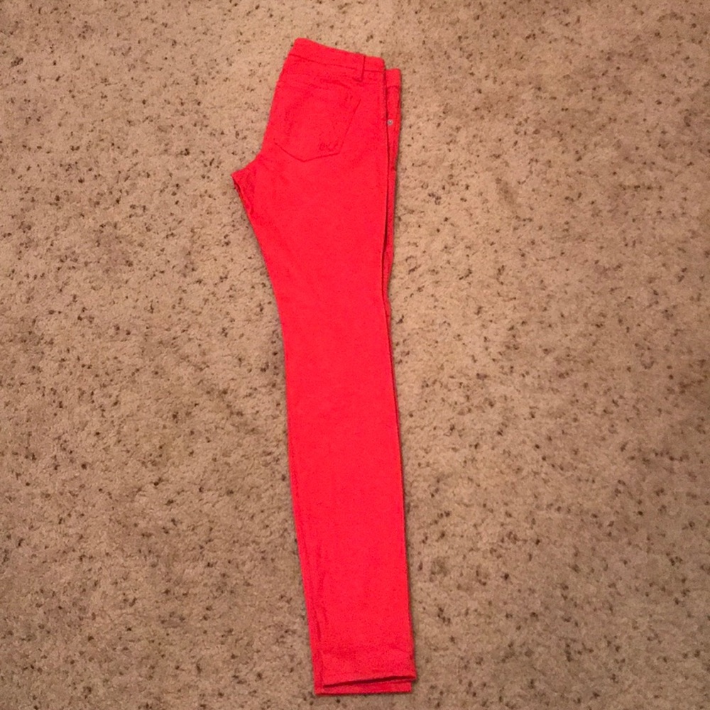 Fun bright jean leggings! Express!